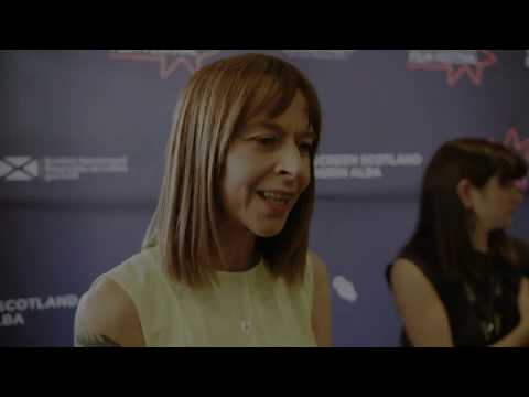 EIFFtv 2019 - Kate Dickie talks about the filming locations of Boyz in the Wood