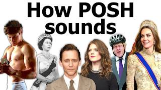 Upper class British speech, old and modern