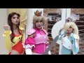Battle Peach Battle Rosalina And Warrior Daisy Super Mario Bros Cosplay