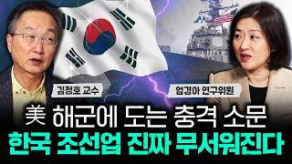 美 해군에 도는 충격 소문. 한국 조선업 진짜 무서워진다｜엄경아 연구위원 1부