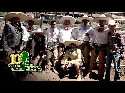Jinetes contra Toros de Reparo - Jineteo de Toro - 10mo Campeonato Charro de la Sierra