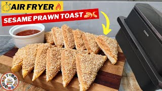 Air Fryer Sesame Prawn Toast: The Healthier Fakeaway You NEED to try!
