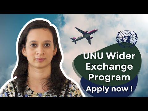 UNU WIDER PhD Exchange Program now open..