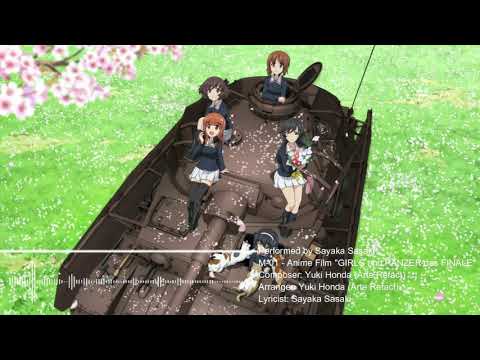 Sayaka Sasaki Grand Symphony OP Girls Und Panzer Das Finale Lyric Kanji,Romaji,English,Indonesian