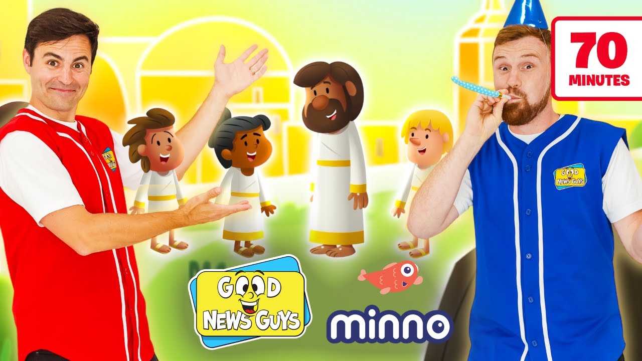 Celebrate JOY Over 1 Hour of Happy Christian Kids Songs