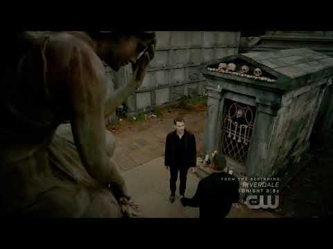 The Originals 4x13 - Klaus & Marcel talk about they’re past family, at Cami’s grave