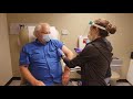 Ralph Baric receives SARS-CoV-2 vaccine