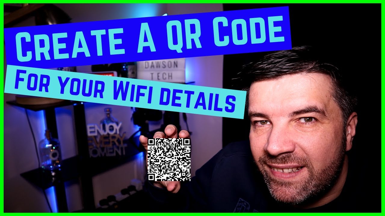 Wifi Details QR Code Generator | Tutorial