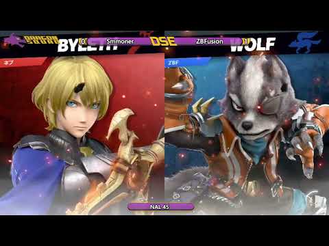 Smmoner (Pyra & Mythra/Byleth) Vs ZBFusion (Wolf/Ridley) NAL 45 Winners Quarter Finals