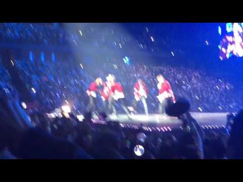 BTS @ Anaheim  in Honda Center (04/02/2017) medley of their  past hits pt.1