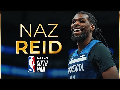 Naz Reid Wins The 2023-2024 NBA Kia Sixth Man of the Year Award! #KiaSixth