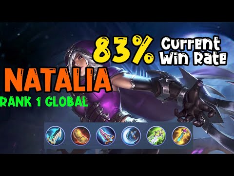 Glass Blade Natalia 83% Current Win Rate - Top 1 Global Natalia Kimp0y - MLBB