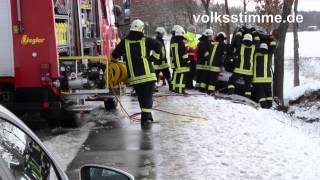 preview picture of video 'Unfall zwischen Arendsee und Zühlen: 20-Jähriger schwer verletzt'