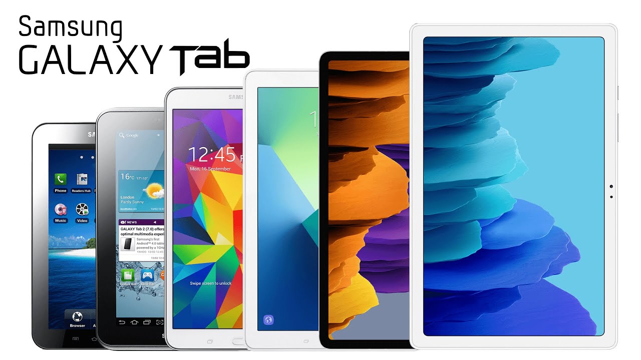 Samsung Galaxy Tab Evolution 2010-2020