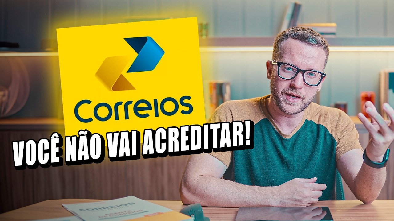 Concurso CORREIOS: Essa será a CONCORRÊNCIA da PROVA