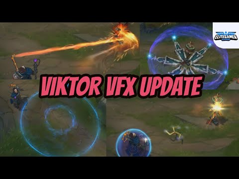 Viktor VFX Update (Visual Effects Update) Patch 10.18 League of Legends PBE