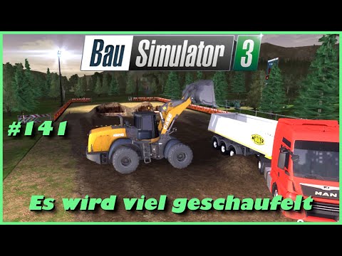 Let´s Play Bau Simulator 3 - Console Edition #141 | Es wird viel geschaufelt | PS4