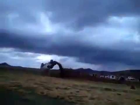 Silva Huge Crash Amateur @ 2015 Dakar Rally