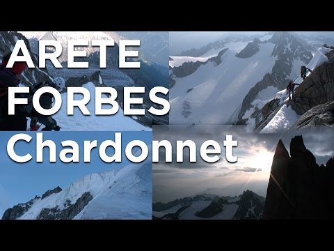 Arête Forbes Aiguille du Chardonnet Glacier du Tour Chamonix Mont-Blanc alpinisme montagne