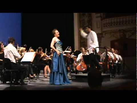 Master Classes José CURA 5 septembre 2010 Odile Heimburger soprano "La Traviata" Verdi