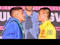 JESSE BAM RODRIGUEZ & SRISAKET SOR RUNGVISAI HAVE COLD STARE DOWN IN FIRST FACE TO FACE