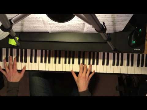 RADIOHEAD - Weird Fishes/Arpeggi [piano cover]