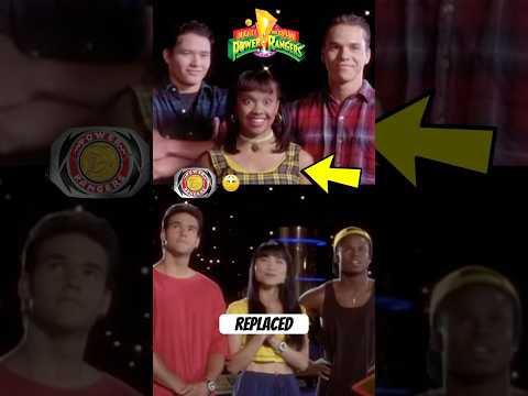 The REAL reason these POWER RANGERS were replaced #powerrangers #mightymorphinpowerrangers #fyp