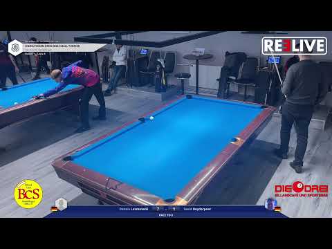 Dennis Laszkowski vs Saeid Heydarpour Table8 Sindelfingen Open 2024 9-Ball Turnier