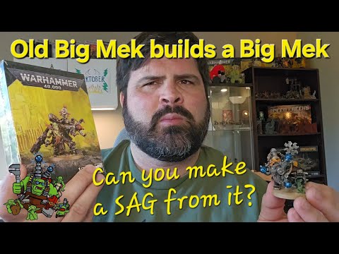 Old Big Mek builds the new Big Mek and tells you how to easily convert him into a Shokk Attack Gun!