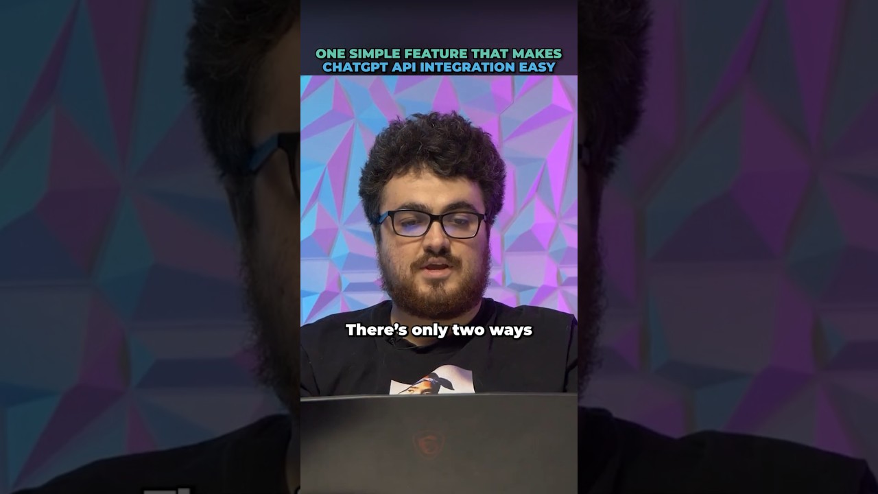 One Simple Feature That Makes ChatGPT API Integration Easy #chatgpt
