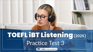 TOEFL iBT Listening practice test 2025 - with answer key | Actual TOEFL Test