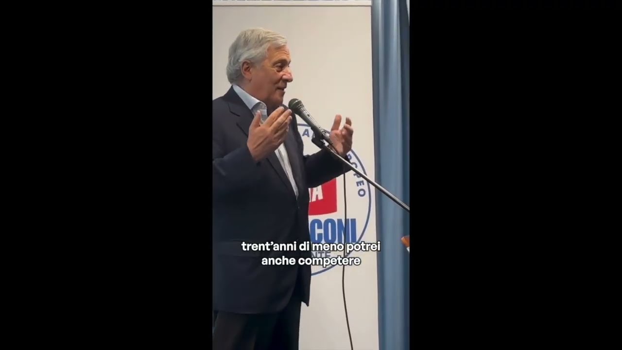 TAJANI: “SFIDO RENZI SULLA COERENZA POLITICA: IO HO SCELTO I CITTADINI E NON I MIEI INTERESSI”