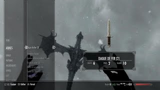 Skyrim 1er DRAGON  kill md god