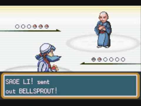 Pokemon Shiny Gold Walkthrough Part 5: Sage Li