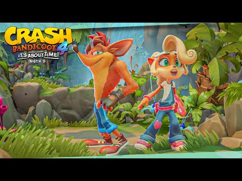 Crash Bandicoot 4 It's About Time Walkthrough Gameplay Part 1 No Commentary