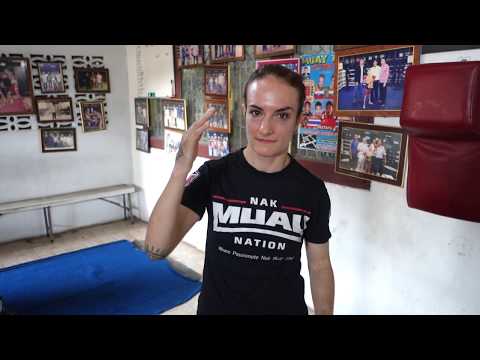 Sylvie's Muay Thai Technique Vlog - Clinch Swim In When Locked Out