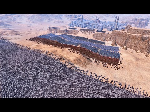 Savage Orc Warriors Invade Ancient Medieval City - Ultimate Epic Battle Simulator