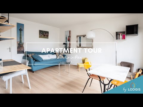 Apartment Tour // Furnished  25m2 in Paris – Ref : 11721114