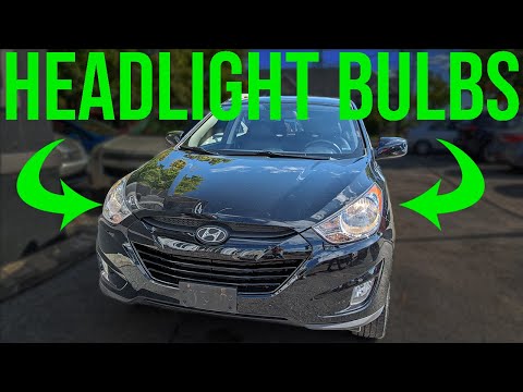 How to Replace Headlight Bulbs - Hyundai Tucson (2010-2015)