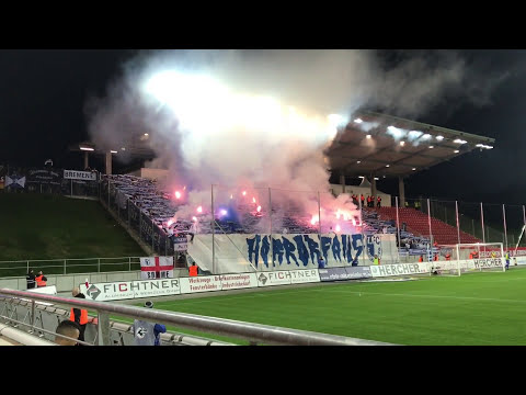 FSV Zwickau 3:1 1.FC Magdeburg 15.09.2017 | Pyro & Support