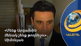Նոր ֆորմատ է ձևավորվում. Ալեն Սիմոնյանը՝ Պրահայի հանդիպման մասին