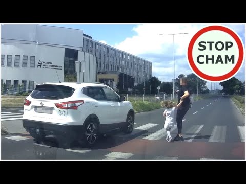 O włos od potrącenia na przejściu na pieszych 