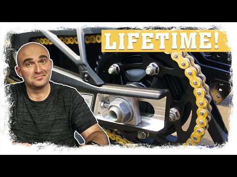 WORLD BREAKTHROUGH: Never Lubricate or Adjust Your Motorcycle Chain Again