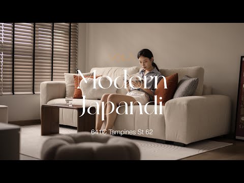 Modern Japandi Interior Design by VOILÁ | 641C Tampines Street