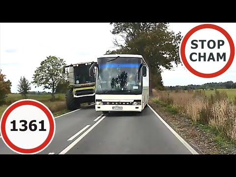 Stop Cham #1361 - Niebezpieczne i chamskie sytuacje na drogach