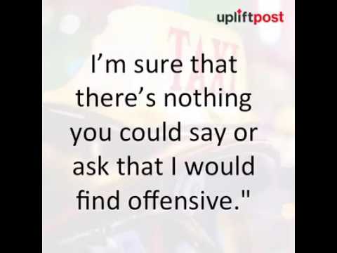 Cab driver,to funny!