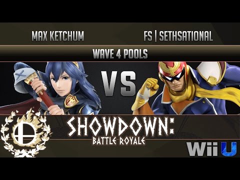 Showdown Battle Royale WAVE 4 POOLS - Max Ketchum (Lucina) vs FS | SETHsational (Falcon)