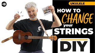 DIY - How to change the strings on your ukulele IN 5 MINUTES