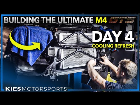 Part 4: Building the ULTIMATE M4 GTS | CSF Heat Exchanger, Mosselman Thermostat, Dodson DCT Pan