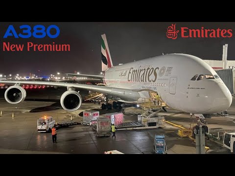 Emirates Airbus A380 New Premium eco ! 🇫🇷 Paris CDG - Dubai DXB 🇦🇪 [FULL FLIGHT REPORT]